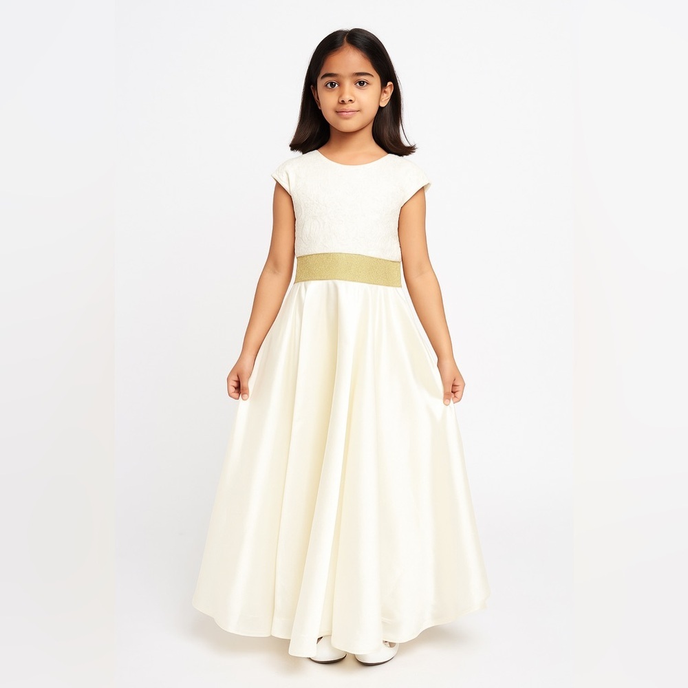 ZOE LTD Tulle Gown Ivory